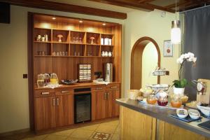 Nápoje v ubytování Hotel Rosenhof Garni