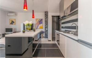 Η κουζίνα ή μικρή κουζίνα στο Amazing Home In Veli Iz With Wifi