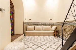 Postel nebo postele na pokoji v ubytování Riad Manzal + 21 fotografií