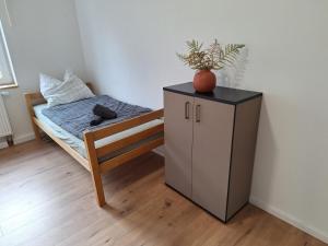 Postel nebo postele na pokoji v ubytování Hagen