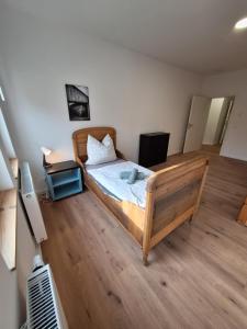 Postel nebo postele na pokoji v ubytování Hagen