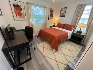 Ένα ή περισσότερα κρεβάτια σε δωμάτιο στο Horizon Haven +10 φωτογραφίες