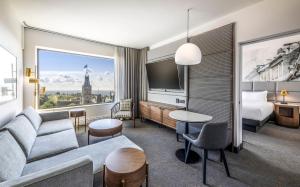 Oleskelutila majoituspaikassa Hilton Quebec