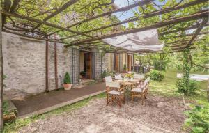 Vonkajšia záhrada v ubytovaní La Pergola