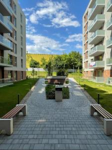 Κήπος έξω από το Zen Urban Studio