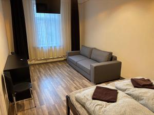 Posezení v ubytování ApartHotel Riga