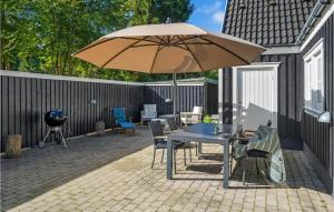 Patio nebo venkovní prostory v ubytování 2 Bedroom Beautiful Home In Nykøbing Sj