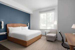 Postel nebo postele na pokoji v ubytování Element North Austin Tech Ridge