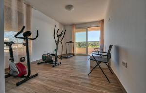 Phòng/tiện nghi tập thể dục tại Villa Medulin 2