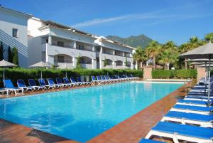 Πισίνα στο ή κοντά στο Appartement dans résidence avec piscine et plage privées