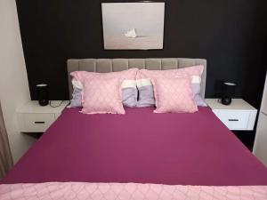 Кровать или кровати в номере Apartmani Zoran