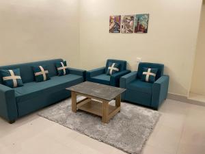 Posezení v ubytování Sandeep Serviced Apartments