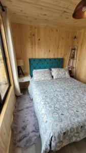 Postel nebo postele na pokoji v ubytování Cabañas Doña Regina