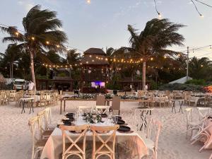 Restaurace v ubytování Tecnohotel Beach + 37 fotografií
