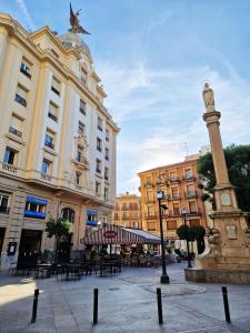 Bygningen som lejligheden ligger i