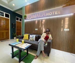 Istumisnurk majutusasutuses Koimala Hotel