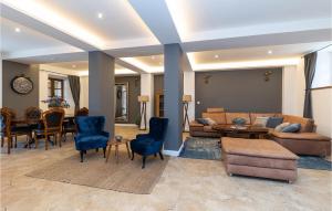 Χώρος καθιστικού στο Gorgeous Home In Bribir With Wifi