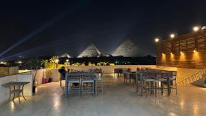 Restaurace v ubytování Konooz Pyramids Hotel