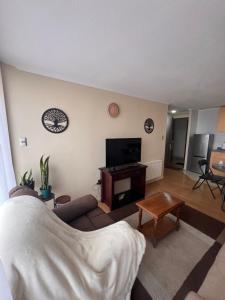 TV a/nebo společenská místnost v ubytování Home sur