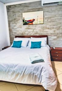 Ένα ή περισσότερα κρεβάτια σε δωμάτιο στο Hotel Boutique Damasco