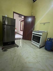 Køkken eller tekøkken på Hetti Villa