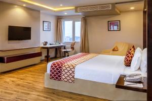 Hotel Palacio客房内的一张或多张床位