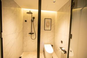 Vannituba majutusasutuses Chaozhou Yuyu Hotel