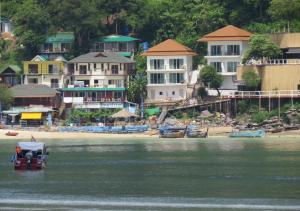 Landskap semula jadi dekat dengan resort