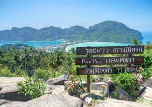 Landskap semula jadi dekat dengan resort