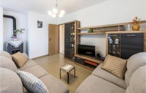 TV a/nebo společenská místnost v ubytování 2 Bedroom Nice Home In Krnica