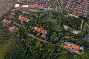 Letecký snímek ubytování HeBei Cuipingshan Guest House