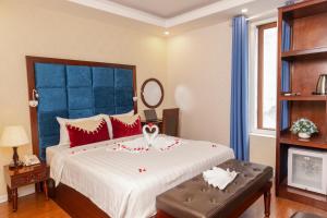 Voodi või voodid majutusasutuse Hanoi City Backpackers Hostel toas