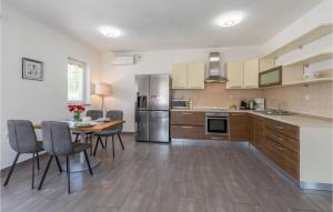 Kuchyň nebo kuchyňský kout v ubytování Holiday Home Vrecari 27