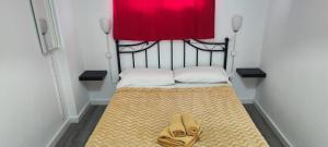 Posteľ alebo postele v izbe v ubytovaní Apartment Molinos Relax + 22 fotografií