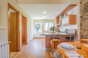 A kitchen or kitchenette at Casa Playa de Balares