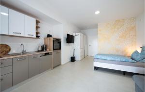 Kuchnia lub aneks kuchenny w obiekcie Gorgeous Apartment In Medulin With Wifi
