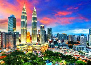 Nespecifikovaný výhled na destinaci Kuala Lumpur nebo výhled na město při pohledu z hotelu