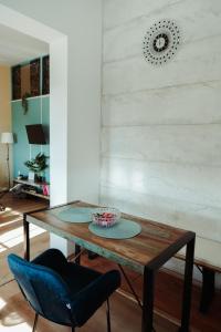 Χώρος καθιστικού στο Studio apartman Ars libri