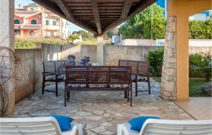 Balkón alebo terasa v ubytovaní Two-Bedroom Holiday Home In Volme