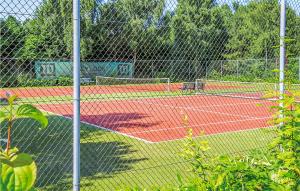 Tenis a/nebo squash v ubytování Lovely Home In Vlagtwedde With Kitchen nebo okolí