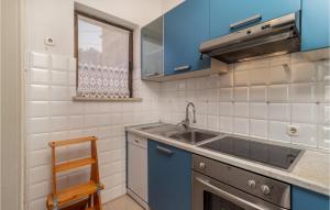 Η κουζίνα ή μικρή κουζίνα στο Cozy Apartment In Ika With Kitchen