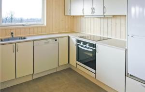 Η κουζίνα ή μικρή κουζίνα στο Holiday Home Aspevej Fjerritslev Xi