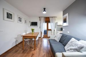 TV a/nebo společenská místnost v ubytování Diamond House Sestriere