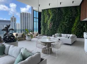 Zona de estar de Cozy Skyline Oceanview 2b Casino