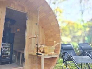 Foto sihtkohas Kita-karuizawa asuva majutusasutuse ルネージュ軽井沢 バレルサウナ付 galeriist