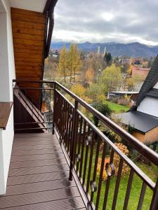 Balkón alebo terasa v ubytovaní Apartament u Kostka