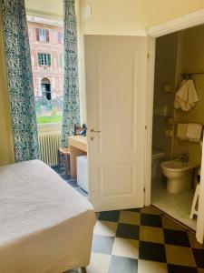 Koupelna v ubytování Hotel Florenz