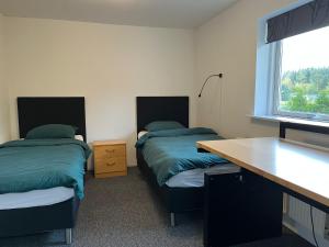 Una cama o camas en una habitación de Comfortable Apartment in Birkerød 11 fotos más