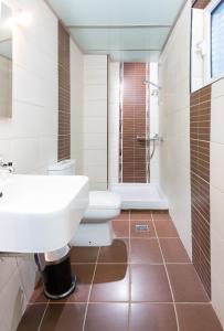 Kúpeľňa v ubytovaní Kronos Villas