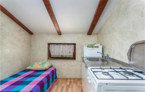 Kuchyň nebo kuchyňský kout v ubytování Awesome Apartment In Njivice With Wifi